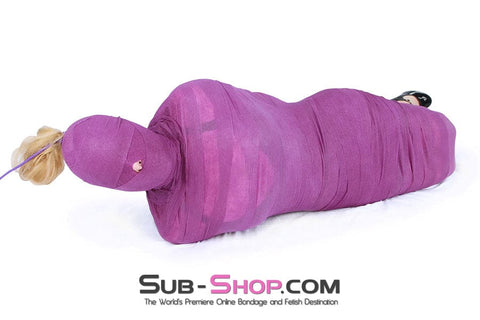 5750A-SIS      Sissy Slave Wrap-Sure Self Adhesive Bondage Wrap, Purple Sissy   , Sub-Shop.com Bondage and Fetish Superstore