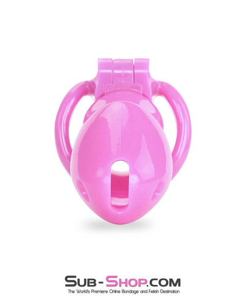 0395AE      Hot Pink Head High Security Male Chastity Sensation Device - MEGA Deal MEGA Deal   , Sub-Shop.com Bondage and Fetish Superstore