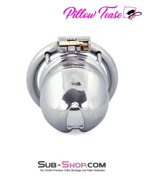 0642M      Penis Head High Security Steel Cock Cage Chastity Chastity   , Sub-Shop.com Bondage and Fetish Superstore