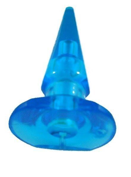 1001M      Blue Jelly Crystals Butt Plug - LAST CHANCE - Final Closeout! MEGA Deal   , Sub-Shop.com Bondage and Fetish Superstore