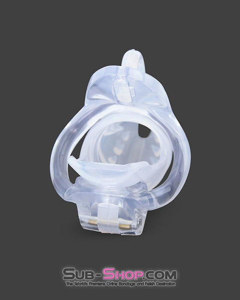 1388AR      Spiked Short Cock Blocker High Security Locking Male Chastity Device Chastity   , Sub-Shop.com Bondage and Fetish Superstore