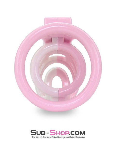1561AR      Pretty Boy Pink Sissy High Security Male Chastity Device Chastity   , Sub-Shop.com Bondage and Fetish Superstore