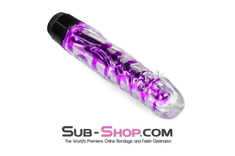 1602M      Purple Jelly Vibrator Vibrators   , Sub-Shop.com Bondage and Fetish Superstore