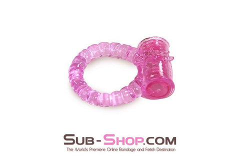 2326AC      Vibrating Pink Cock Ring - MEGA Deal MEGA Deal   , Sub-Shop.com Bondage and Fetish Superstore
