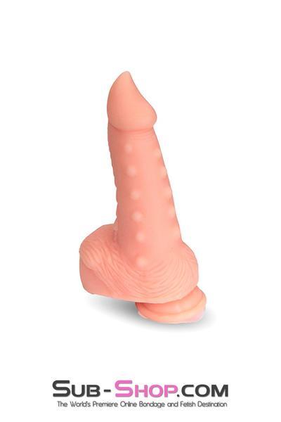 2372M      Monster Cock Big 8.5” Cock and Balls with Nubby Stimulators and Suction Cup Base - LAST CHANCE - Final Closeout! MEGA Deal   , Sub-Shop.com Bondage and Fetish Superstore