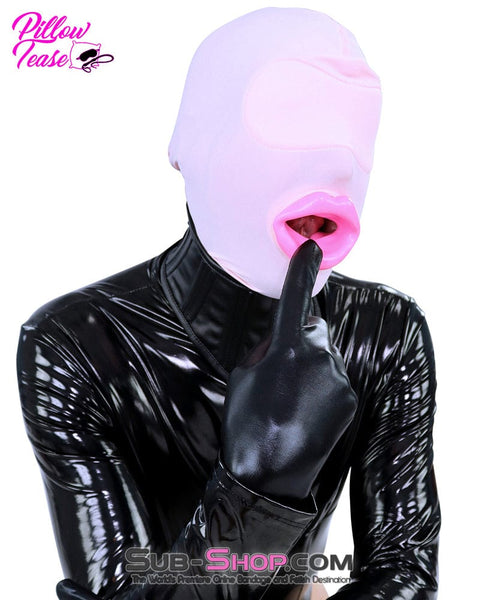 2420DL-SIS      Pinky Rubber Sex Doll Lips Open Sissy Mouth Gag Sissy   , Sub-Shop.com Bondage and Fetish Superstore