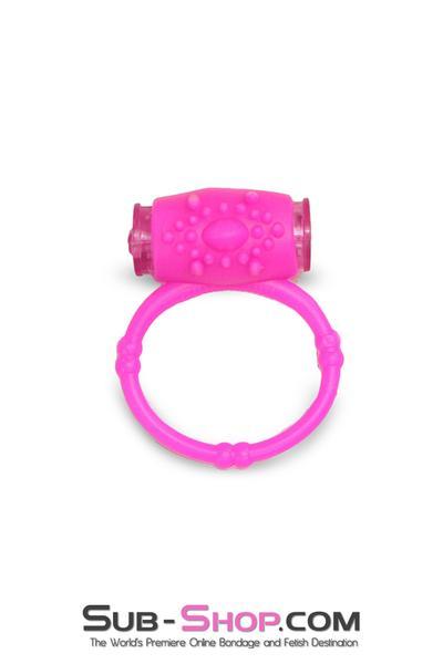 2462M      Pink Silicone Vibrating Cock Ring - MEGA Deal MEGA Deal   , Sub-Shop.com Bondage and Fetish Superstore