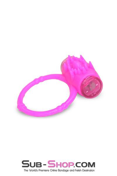 2462M      Pink Silicone Vibrating Cock Ring - MEGA Deal MEGA Deal   , Sub-Shop.com Bondage and Fetish Superstore
