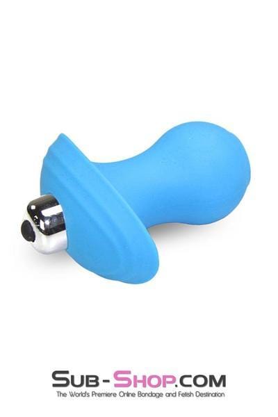 2469M      Little Blue Vibrating Butt Plug - LAST CHANCE - Final Closeout! MEGA Deal   , Sub-Shop.com Bondage and Fetish Superstore