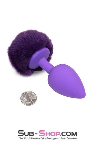 2509M      Hop To It Large Purple Bunny Butt Plug Tail - LAST CHANCE - Final Closeout! MEGA Deal   , Sub-Shop.com Bondage and Fetish Superstore
