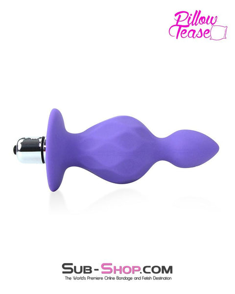 0410E      Purple Genie Bottle Large Vibrating Butt Plug - LAST CHANCE - Final Closeout! MEGA Deal   , Sub-Shop.com Bondage and Fetish Superstore