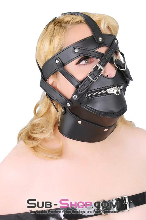 4458BD      Severe Restriction Mask & Posture Trainer Gags   , Sub-Shop.com Bondage and Fetish Superstore
