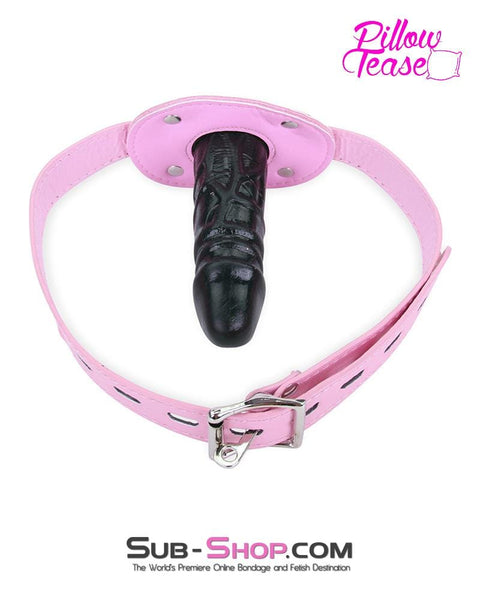 5731RS-SIS      Sissy Princess Pink Deep Throat Trainer Locking 4" Penis Gag Sissy   , Sub-Shop.com Bondage and Fetish Superstore