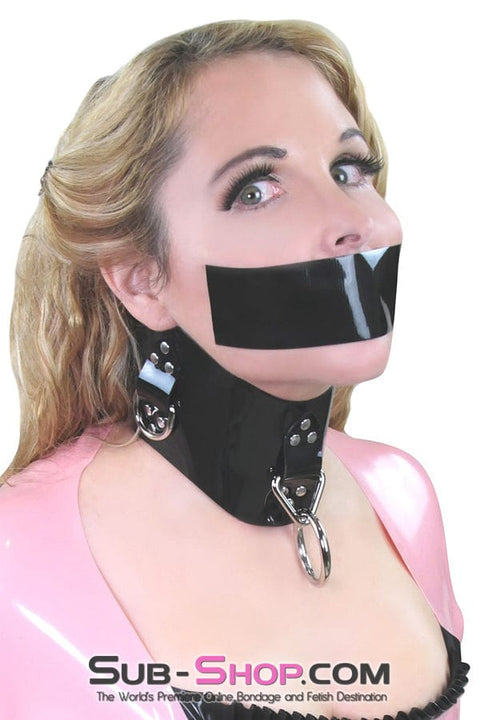 1101M      Glossy Black Bondage and Gagging Duct Tape - LAST CHANCE - Final Closeout! Black Friday Blowout   , Sub-Shop.com Bondage and Fetish Superstore