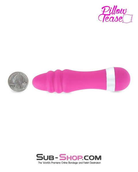 0641E      Ridged Pink Bullet Mini Vibrator - LAST CHANCE - Final Closeout! MEGA Deal   , Sub-Shop.com Bondage and Fetish Superstore