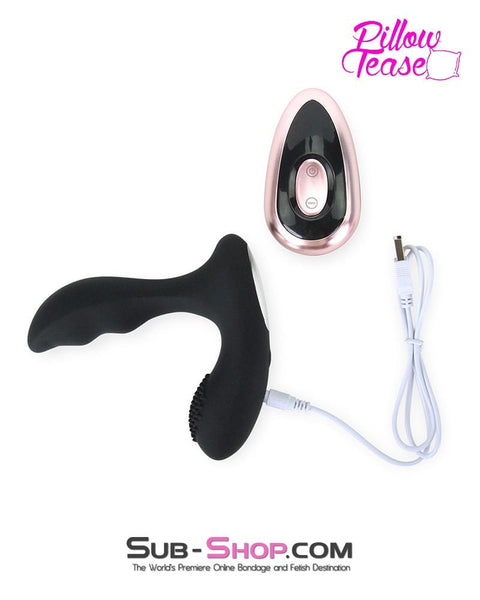 0651E      Rechargeable Waterproof Silicone Perineum and Prostate Anal Vibrator Anal Toys   , Sub-Shop.com Bondage and Fetish Superstore