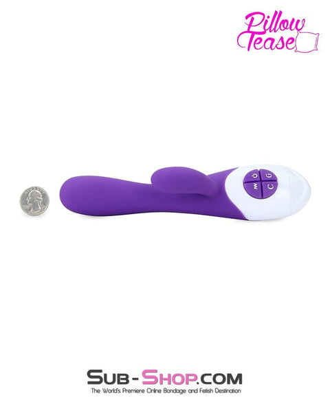 0653E      10-Function Silicone G-Spot Vibe with Separate G-Spot and Clitoral Vibration Motors - LAST CHANCE - Final Closeout! MEGA Deal   , Sub-Shop.com Bondage and Fetish Superstore