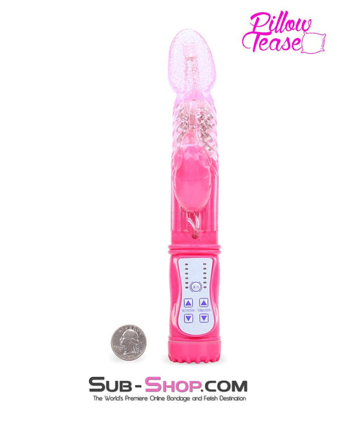 6898M      Nubby Tongue Multi Speed Vibrator with Twisting Beads and Clit Stimulator - LAST CHANCE - Final Closeout! MEGA Deal   , Sub-Shop.com Bondage and Fetish Superstore