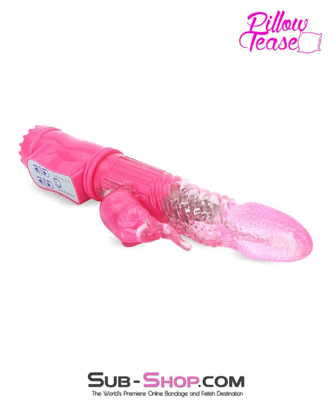 6898M      Nubby Tongue Multi Speed Vibrator with Twisting Beads and Clit Stimulator - LAST CHANCE - Final Closeout! MEGA Deal   , Sub-Shop.com Bondage and Fetish Superstore