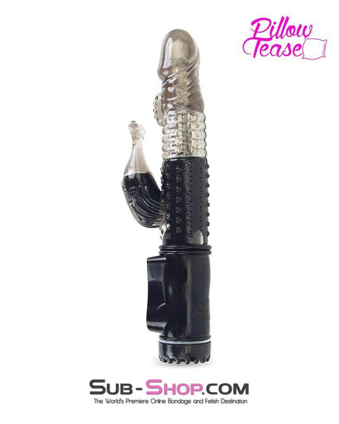 7191S      Multi-Function Rotating Jelly Vibrator with Tickling Nubs and Clit Stimulator - LAST CHANCE - Final Closeout! MEGA Deal   , Sub-Shop.com Bondage and Fetish Superstore