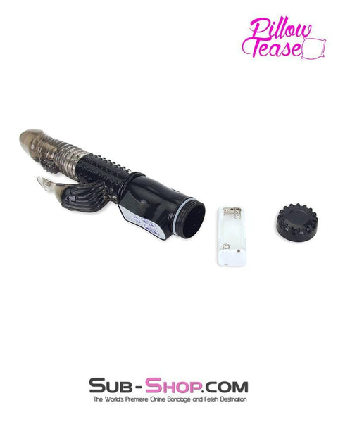 7191S      Multi-Function Rotating Jelly Vibrator with Tickling Nubs and Clit Stimulator - LAST CHANCE - Final Closeout! MEGA Deal   , Sub-Shop.com Bondage and Fetish Superstore