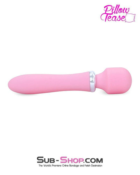 7210M      Dual Motor Cordless Rechargeable Silicone Water Resistant Princess Pink Passion Magic Vibrating Wand - LAST CHANCE - Final Closeout! MEGA Deal   , Sub-Shop.com Bondage and Fetish Superstore
