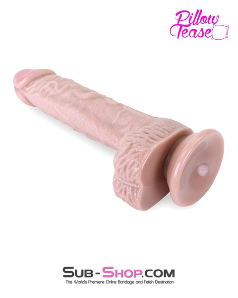 7912M      Mr. Dick 8.4” Realistic Dildo with Balls and Suction Cup Base Dildo   , Sub-Shop.com Bondage and Fetish Superstore
