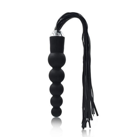 0861M      Silicone Anal Beads Dildo Whip - LAST CHANCE - Final Closeout! Black Friday Blowout   , Sub-Shop.com Bondage and Fetish Superstore