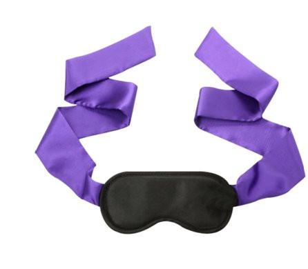 8863HS      Bliss Ribbon Tie Blindfold - LAST CHANCE - Final Closeout! Black Friday Blowout   , Sub-Shop.com Bondage and Fetish Superstore