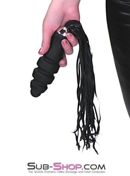 0889M      Deluxe Large Graduated Silicone Anal Dildo Whip Whip   , Sub-Shop.com Bondage and Fetish Superstore