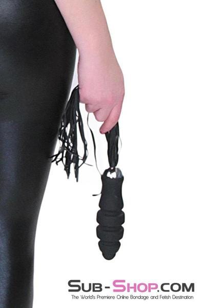 0889M      Deluxe Large Graduated Silicone Anal Dildo Whip Whip   , Sub-Shop.com Bondage and Fetish Superstore