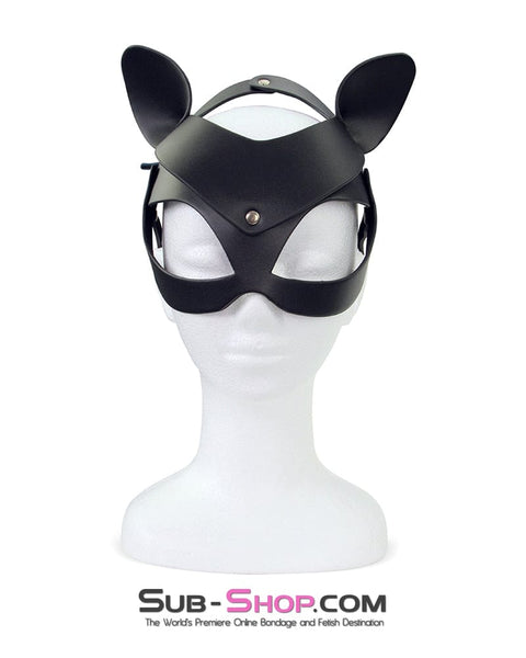 9950M      Leather Cat Woman Mask - MEGA Deal MEGA Deal   , Sub-Shop.com Bondage and Fetish Superstore