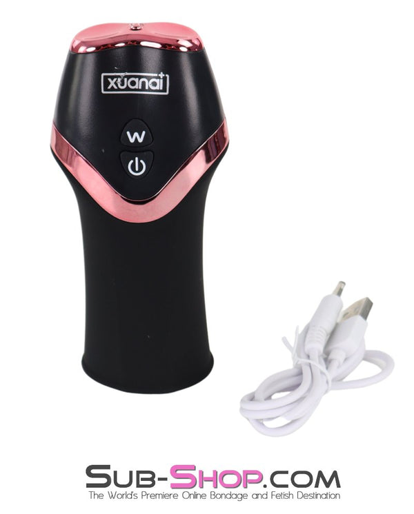 0206M   Pulse Trainer Multi-Function Waterproof Vibrating Masturbator