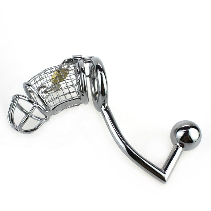 0218M The Ultimate Control Chastity Cage & Plug System Chastity , Sub-Shop.com Bondage and Fetish Superstore