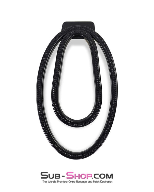 0245DL Black Fufu Clip Feminiizing Chastity Device – Large Sissy , Sub-Shop.com Bondage and Fetish Superstore