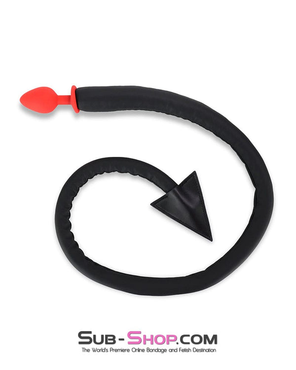 0338M You Little Devil Butt Plug with Devilish Tail Butt Plug , Sub-Shop.com Bondage and Fetish Superstore