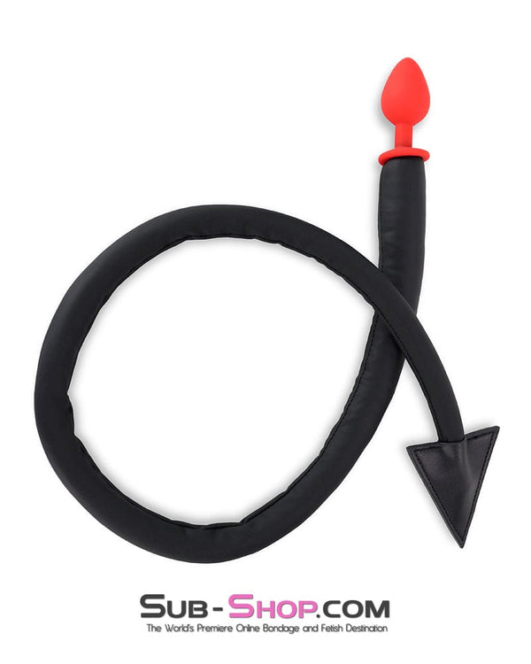 0338M You Little Devil Butt Plug with Devilish Tail Butt Plug , Sub-Shop.com Bondage and Fetish Superstore