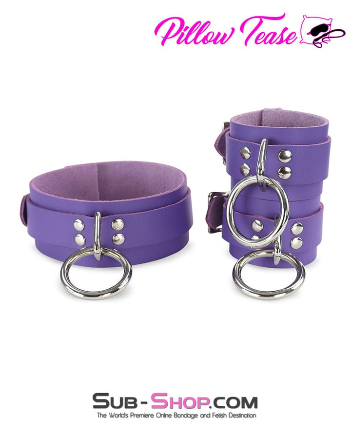 0391A      My Obsession Leather Bondage Collar Collar   , Sub-Shop.com Bondage and Fetish Superstore