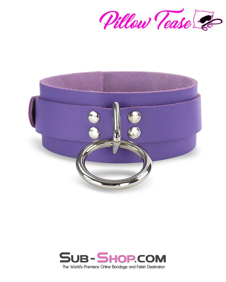 0391A      My Obsession Leather Bondage Collar Collar   , Sub-Shop.com Bondage and Fetish Superstore