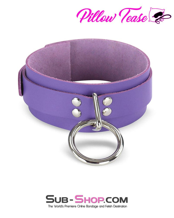 0391A      My Obsession Leather Bondage Collar Collar   , Sub-Shop.com Bondage and Fetish Superstore
