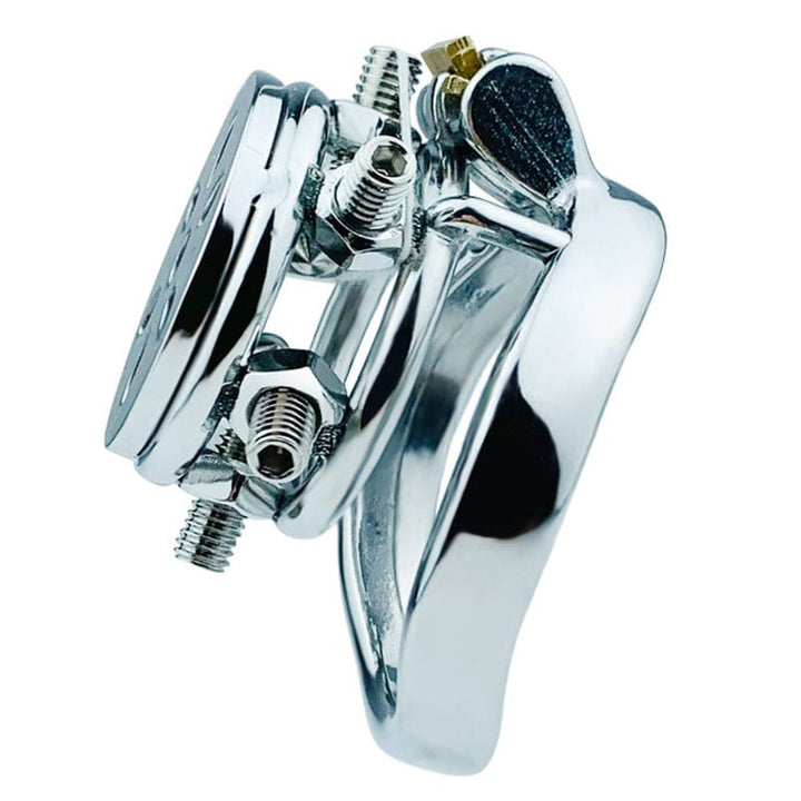 0507M CBT 6 Adjustable Spikes Manhole Cover Steel Chastity Cock Cage Chastity , Sub-Shop.com Bondage and Fetish Superstore