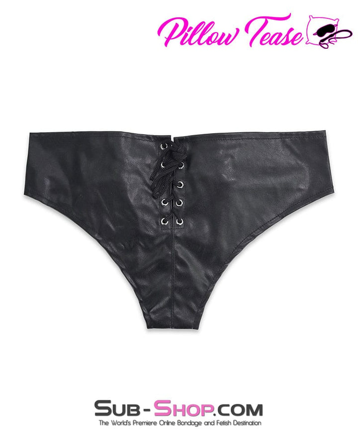 0551DL      Men's Bondage Posing Lace Up Pouch Chastity   , Sub-Shop.com Bondage and Fetish Superstore