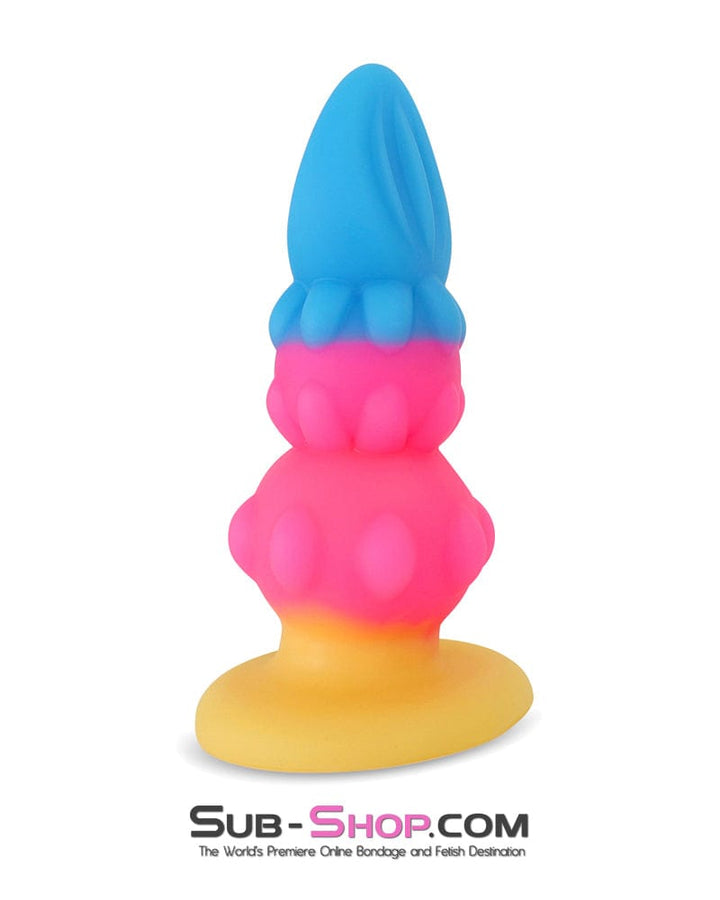 0837DL Cosmic Pop Colored Anal Plug - Large Butt Plug , Sub-Shop.com Bondage and Fetish Superstore