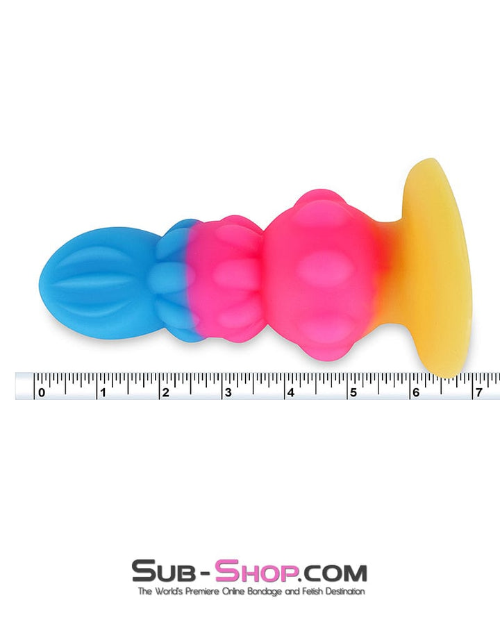 0837DL Cosmic Pop Colored Anal Plug - Large Butt Plug , Sub-Shop.com Bondage and Fetish Superstore