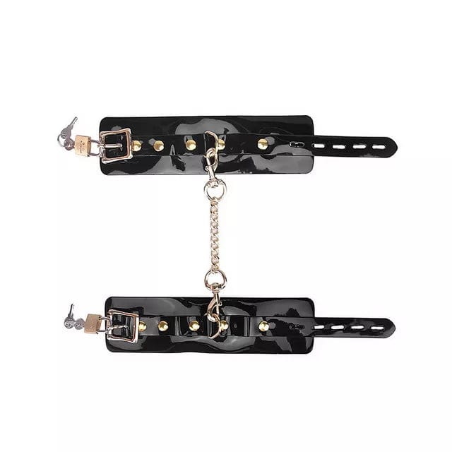 1343DL      Locking Patent Wrist or Ankle Bondage Cuffs Cuffs   , Sub-Shop.com Bondage and Fetish Superstore
