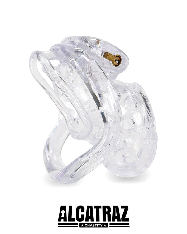 1460AR-SIS Sissy Boy Toy Clear Short High Security Pin Tumbler Locking Cock Cage Chastity Sissy , Sub-Shop.com Bondage and Fetish Superstore
