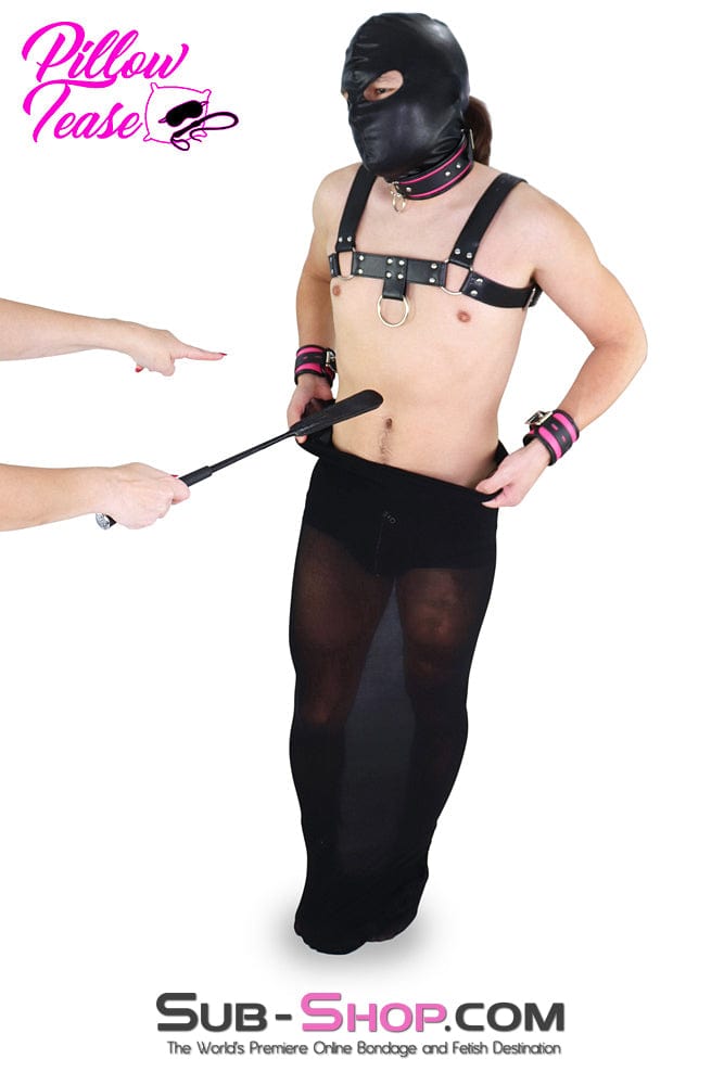 1490DL Black Sheer Encasement Silk Stocking Full Body Sack - MEGA Deal Black Friday Blowout , Sub-Shop.com Bondage and Fetish Superstore