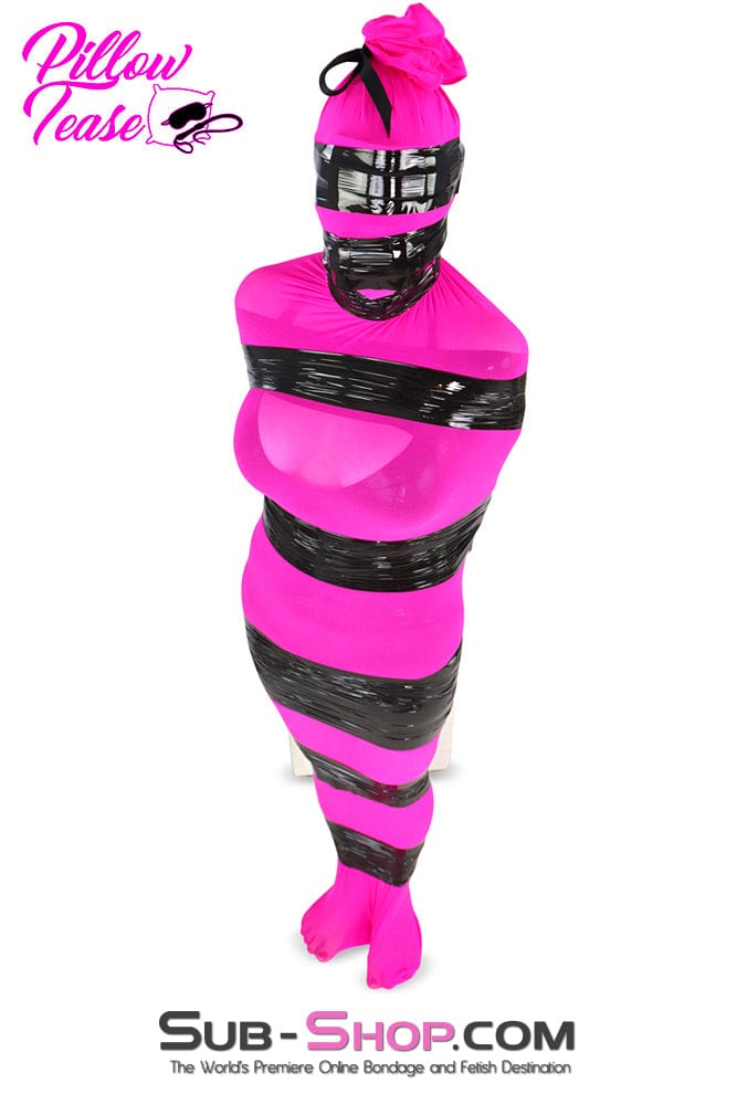 5742A      1,000 ft. Erotic Bondage Fantasy Wrap, Black Tape Gags and Wraps   , Sub-Shop.com Bondage and Fetish Superstore