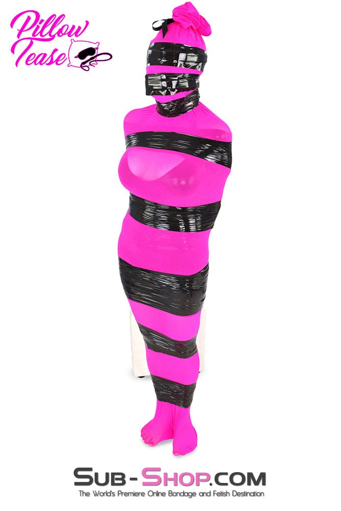 5742A      1,000 ft. Erotic Bondage Fantasy Wrap, Black Tape Gags and Wraps   , Sub-Shop.com Bondage and Fetish Superstore