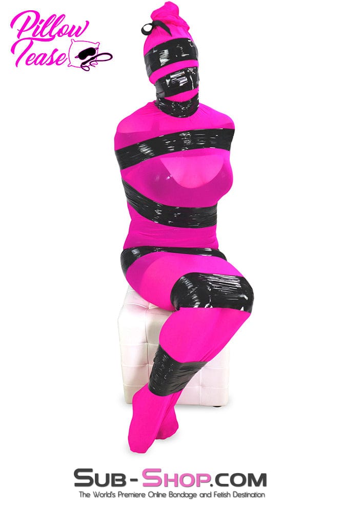 5742A      1,000 ft. Erotic Bondage Fantasy Wrap, Black Tape Gags and Wraps   , Sub-Shop.com Bondage and Fetish Superstore